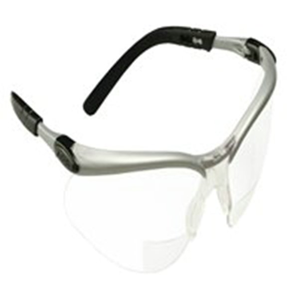 GLASSES,BX SERIES,READER SILVER BLACK FRAME - Bifocals